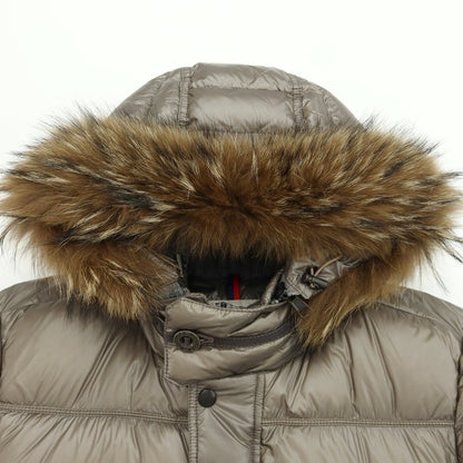 [Used] Moncler MONCLER HUBERT Nylon Down Jacket Blouson Greige [Size 1] [GRY] [A/W] [Condition Rank B] ​​[Men&