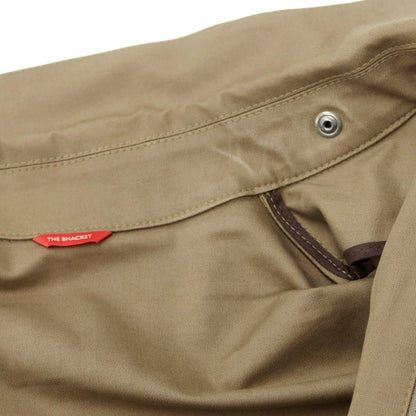 [Used] Bagutta Herringbone Cotton Zip-up Work Jacket Khaki [M] [Condition Rank B] [Men&