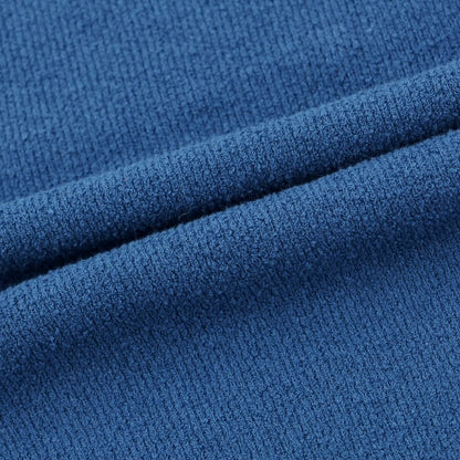 [Used] Drumohr Cotton Nylon Pile Crew Neck Pullover Knit Blue [50] [Condition Rank B] [Men&