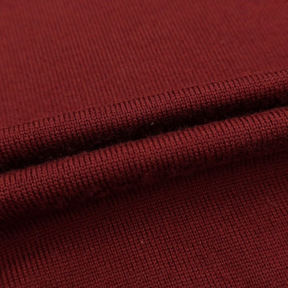 [Used] Alessandro Luppi Wool Mock Neck Pullover Knit Bordeaux [Size 52] [RED] [A/W] [Condition Rank B] ​​[Men&