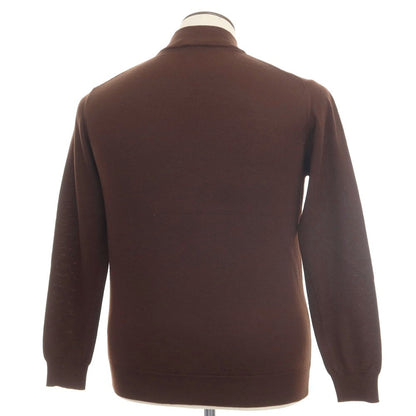 [Used] Alessandro Luppi Wool Mock Neck Pullover Knit Brown [Size 52] [BRW] [A/W] [Condition Rank B] ​​[Men&