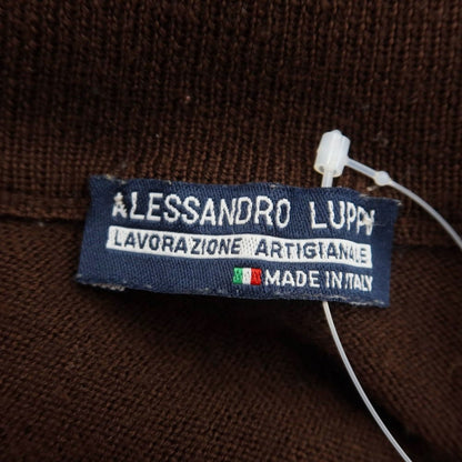 [Used] Alessandro Luppi Wool Mock Neck Pullover Knit Brown [Size 52] [BRW] [A/W] [Condition Rank B] ​​[Men&