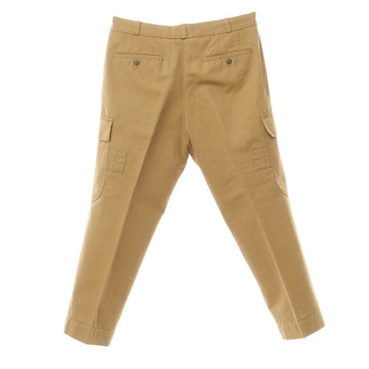 [Used] PT TORINO Cotton Linen Cargo Pants, Camel [32] [Condition Rank C] [Men&