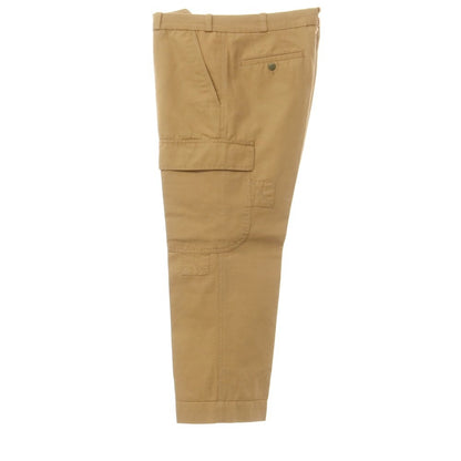 [Used] PT TORINO Cotton Linen Cargo Pants, Camel [32] [Condition Rank C] [Men&