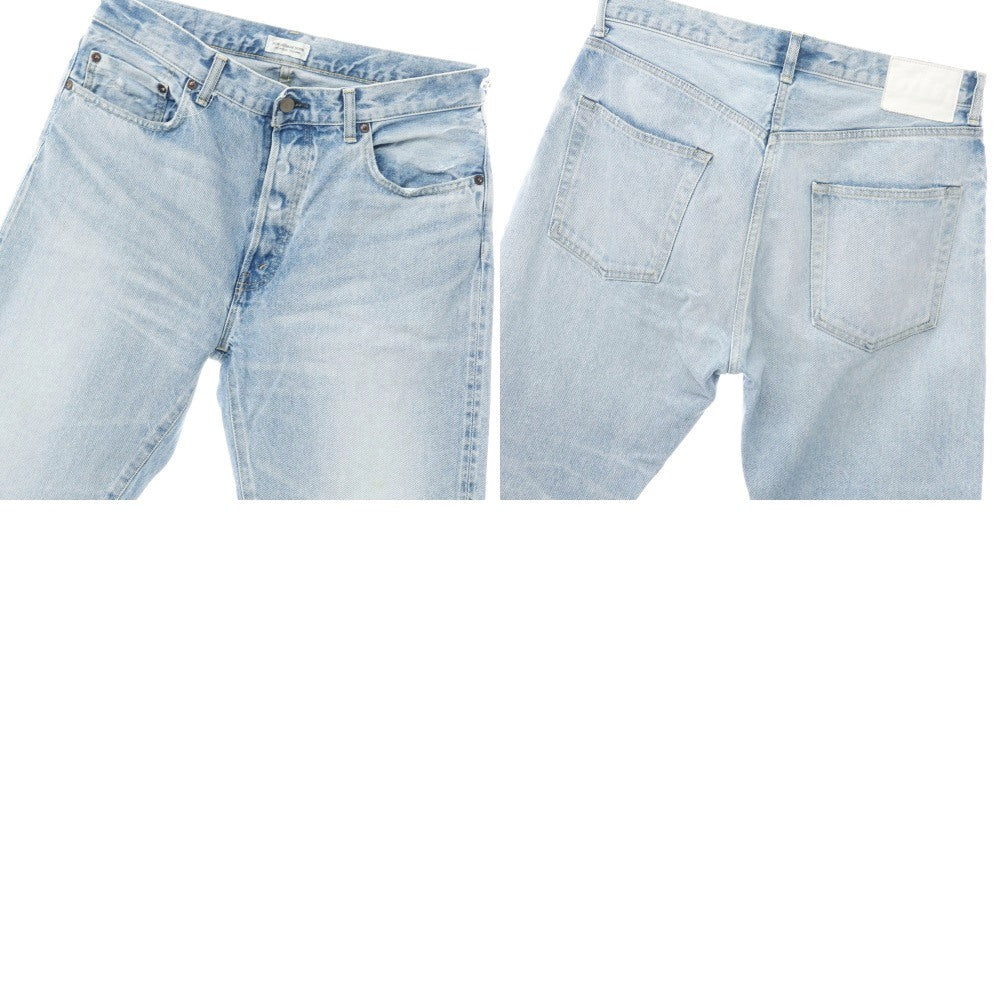 [Used] Ron Herman processed denim pants, jeans, light blue [size 33] [BLU] [S/S/A/W] [Condition rank C] [Men&