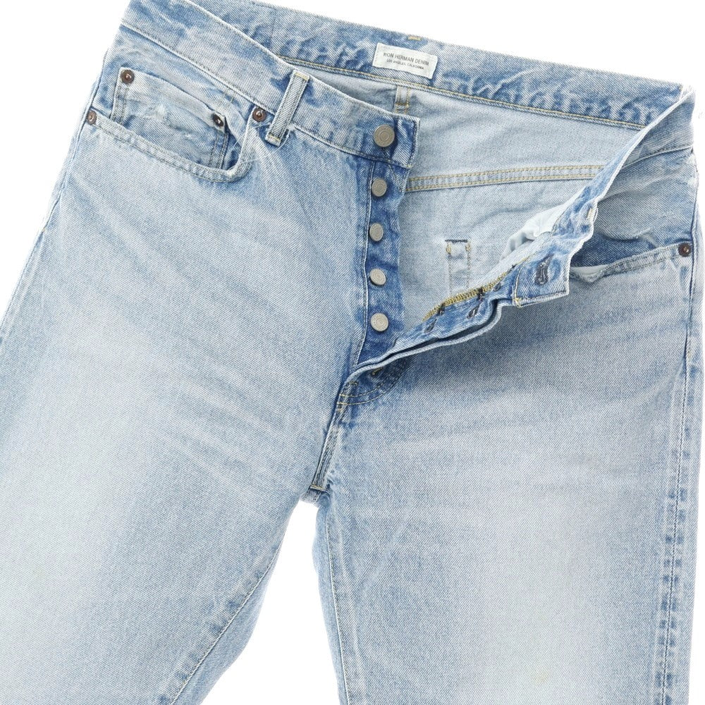 [Used] Ron Herman processed denim pants, jeans, light blue [size 33] [BLU] [S/S/A/W] [Condition rank C] [Men&