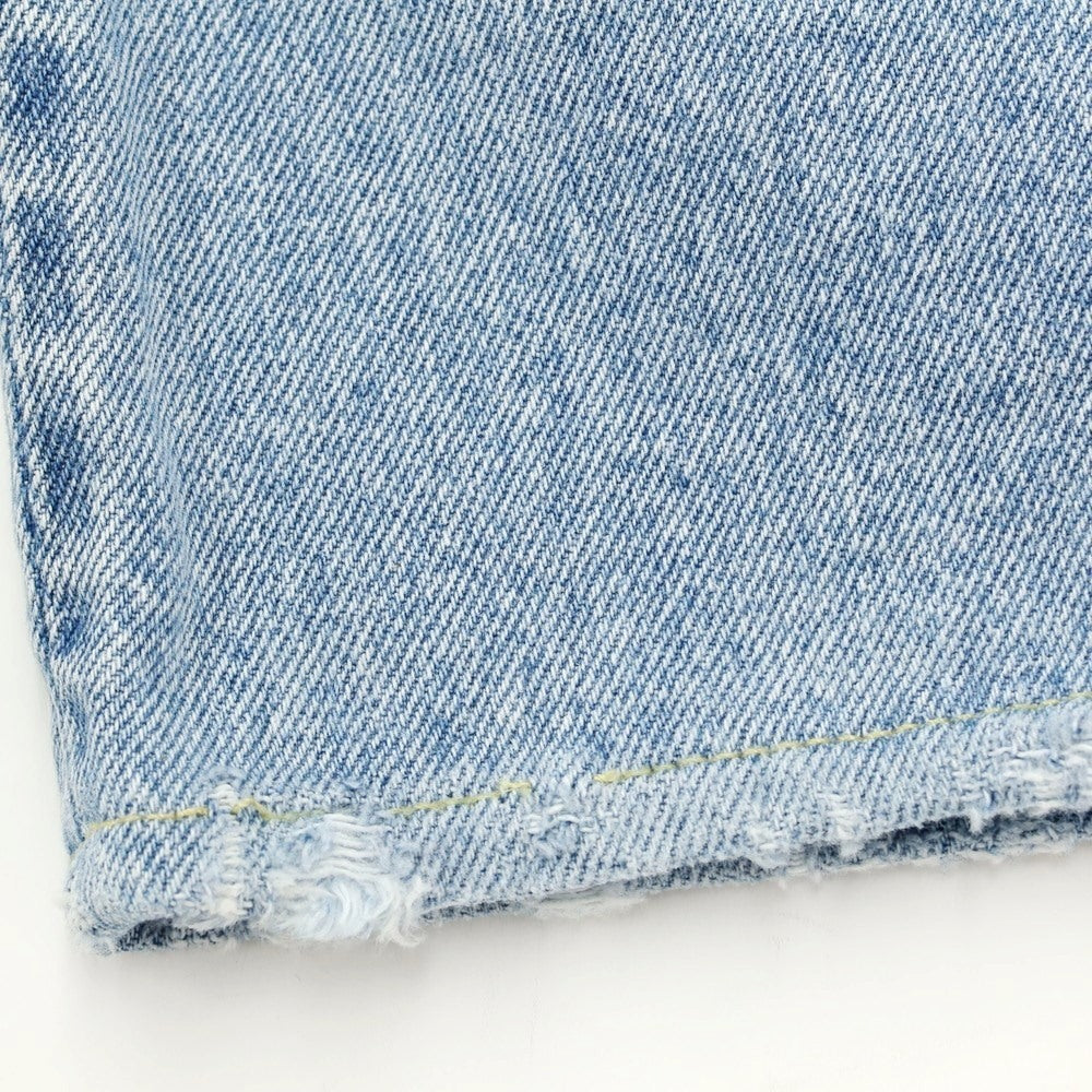 [Used] Ron Herman processed denim pants, jeans, light blue [size 33] [BLU] [S/S/A/W] [Condition rank C] [Men&