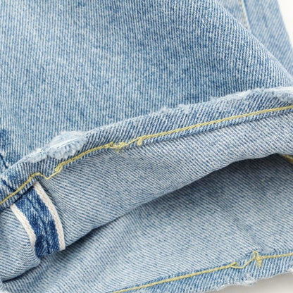 [Used] Ron Herman processed denim pants, jeans, light blue [size 33] [BLU] [S/S/A/W] [Condition rank C] [Men&