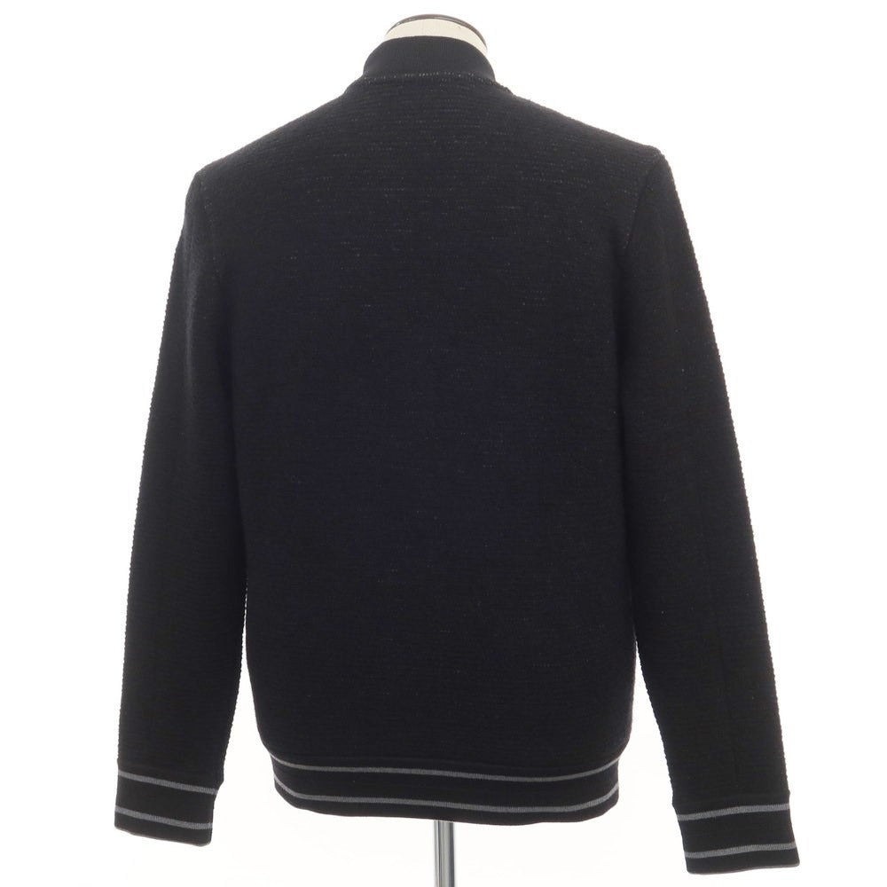 [Used] Hevo 2020 Autumn/Winter Wool Zip-up Knit Blouson Black [Size L] [BLK] [A/W] [Condition Rank B] ​​[Men&