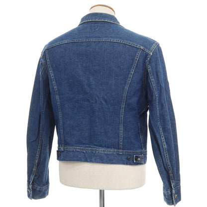 【中古】リー Lee デニムジャケット Gジャン ブルーネイビー【サイズ表記なし（M位）】【NVY】【S/S/A/W】【状態ランクC】【メンズ】【768878】