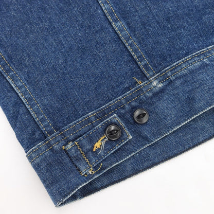 【中古】リー Lee デニムジャケット Gジャン ブルーネイビー【サイズ表記なし（M位）】【NVY】【S/S/A/W】【状態ランクC】【メンズ】【768878】