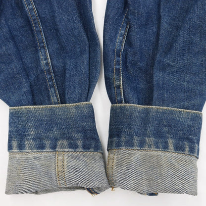 【中古】リー Lee デニムジャケット Gジャン ブルーネイビー【サイズ表記なし（M位）】【NVY】【S/S/A/W】【状態ランクC】【メンズ】【768878】