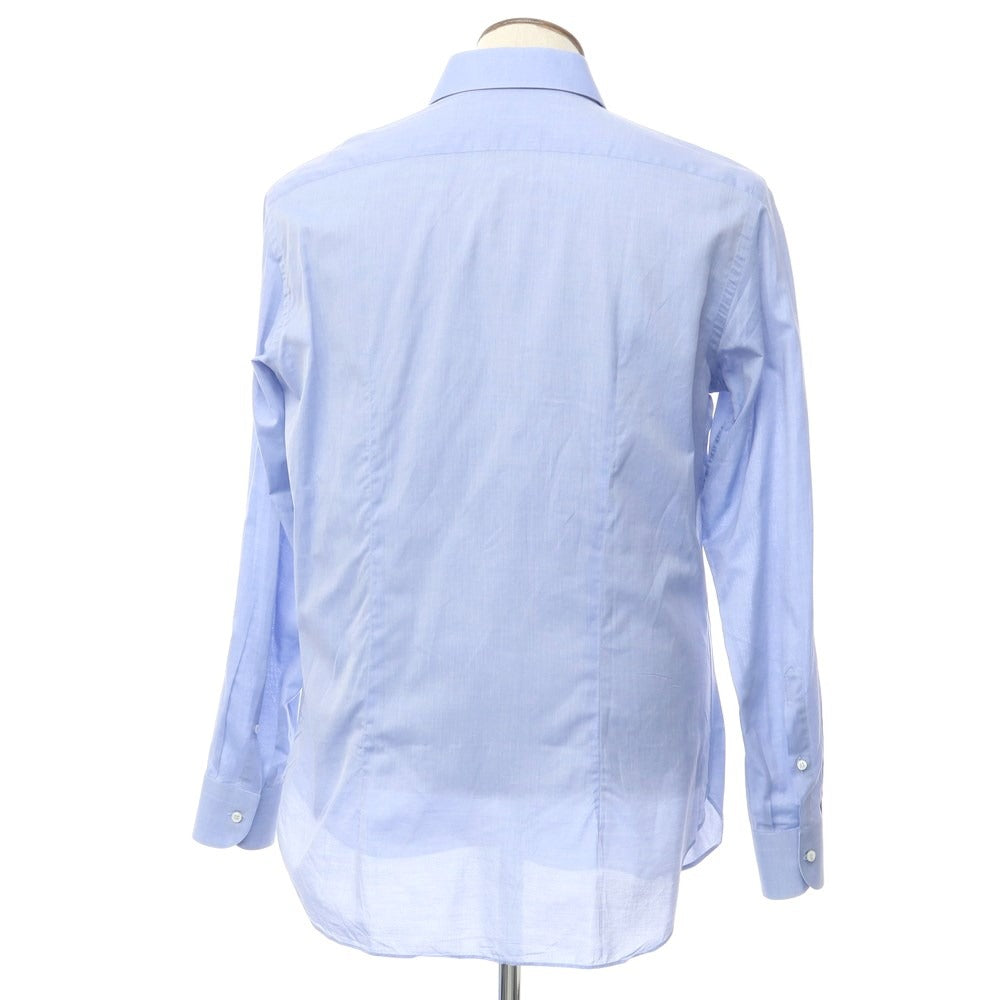 [Used] Brioni Cotton Regular Collar Dress Shirt Blue [Size 41] [BLU] [S/S/A/W] [Condition Rank D] [Men&