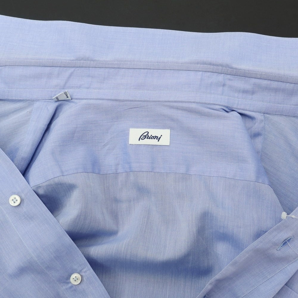 [Used] Brioni Cotton Regular Collar Dress Shirt Blue [Size 41] [BLU] [S/S/A/W] [Condition Rank D] [Men&