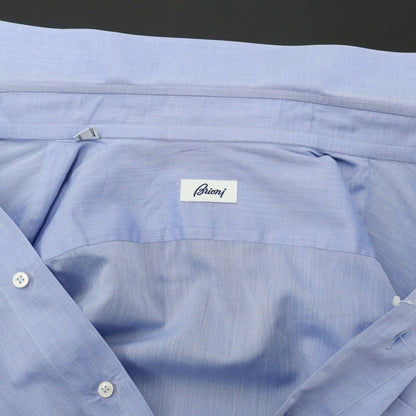 [Used] Brioni Cotton Regular Collar Dress Shirt Blue [Size 41] [BLU] [S/S/A/W] [Condition Rank D] [Men&