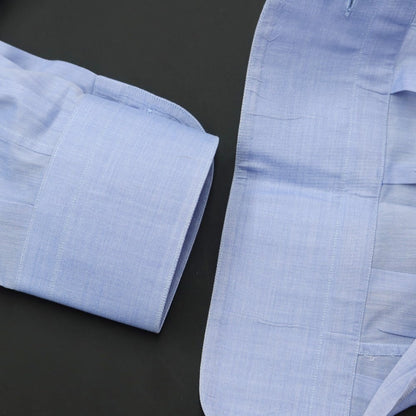 [Used] Brioni Cotton Regular Collar Dress Shirt Blue [Size 41] [BLU] [S/S/A/W] [Condition Rank D] [Men&