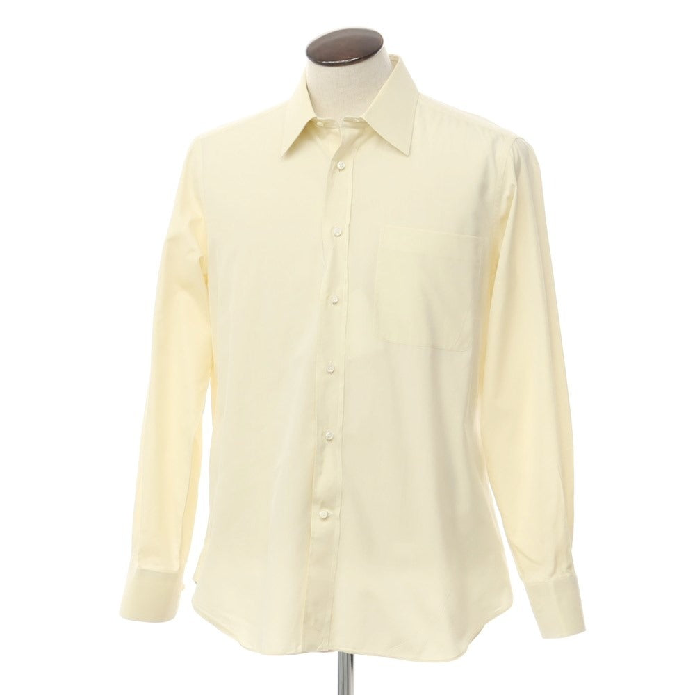 [Used] Frye Cotton Regular Collar Dress Shirt Pale Yellow [Size 42] [YEL] [S/S/A/W] [Condition Rank D] [Men&