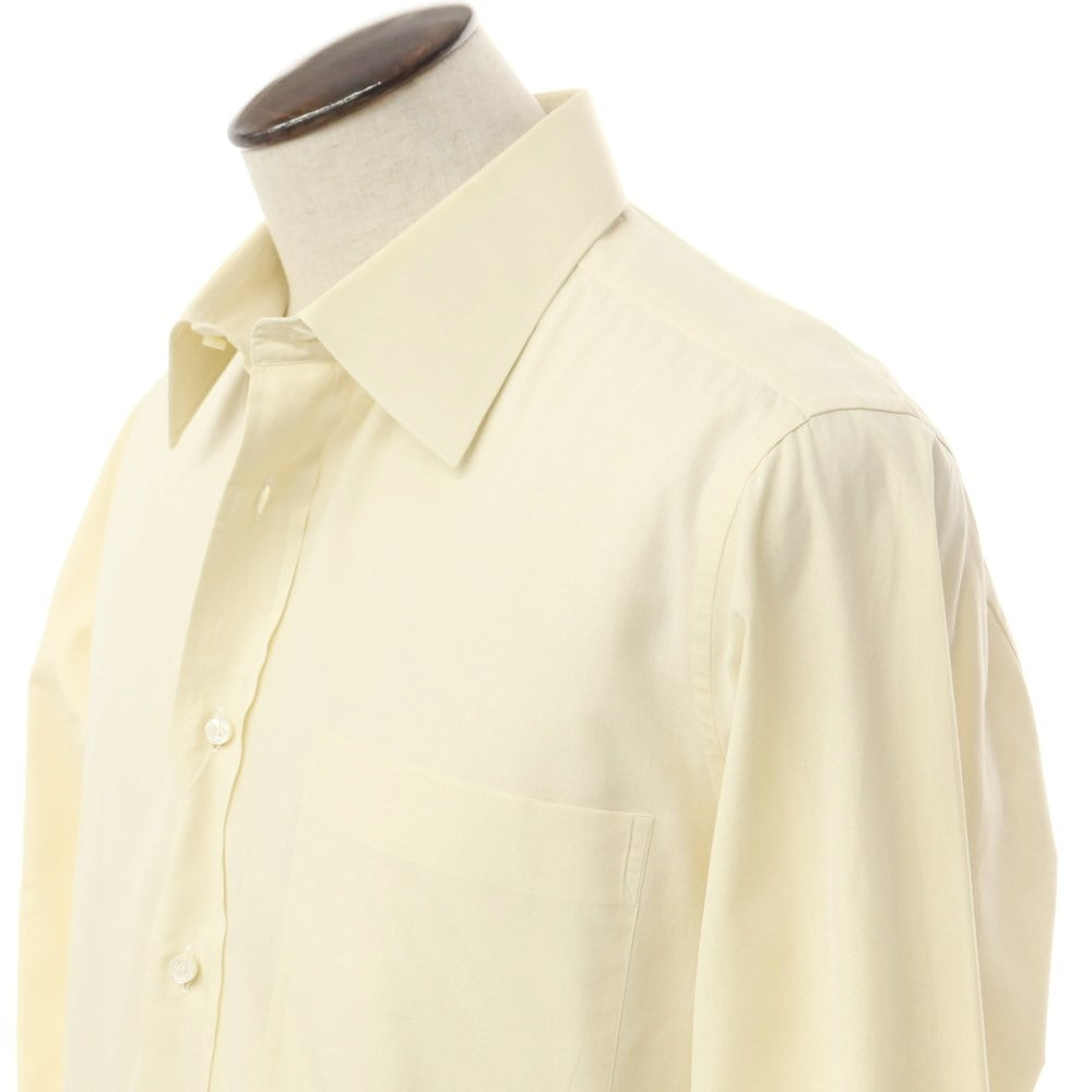 [Used] Frye Cotton Regular Collar Dress Shirt Pale Yellow [Size 42] [YEL] [S/S/A/W] [Condition Rank D] [Men&