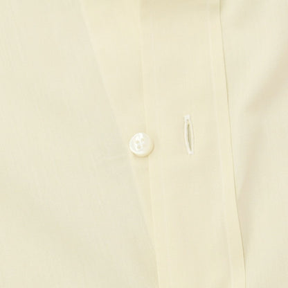 [Used] Frye Cotton Regular Collar Dress Shirt Pale Yellow [Size 42] [YEL] [S/S/A/W] [Condition Rank D] [Men&