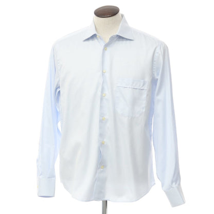 [Used] TINO COSMA Cotton Semi-Wide Collar Dress Shirt Sax [Size 41] [BLU] [S/S/A/W] [Condition Rank C] [Men&