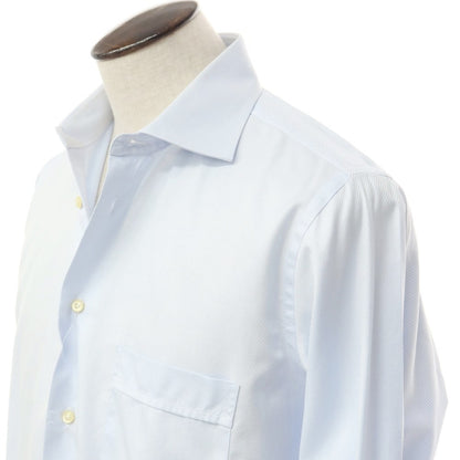 [Used] TINO COSMA Cotton Semi-Wide Collar Dress Shirt Sax [Size 41] [BLU] [S/S/A/W] [Condition Rank C] [Men&