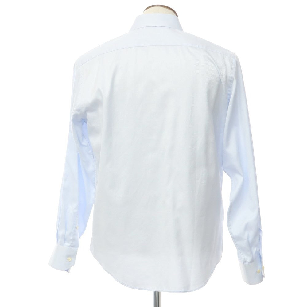 [Used] TINO COSMA Cotton Semi-Wide Collar Dress Shirt Sax [Size 41] [BLU] [S/S/A/W] [Condition Rank C] [Men&