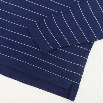 [Used] Malo Cashmere Silk Border Mock Neck Knit Navy [Size 50] [NVY] [A/W] [Condition Rank D] [Men&