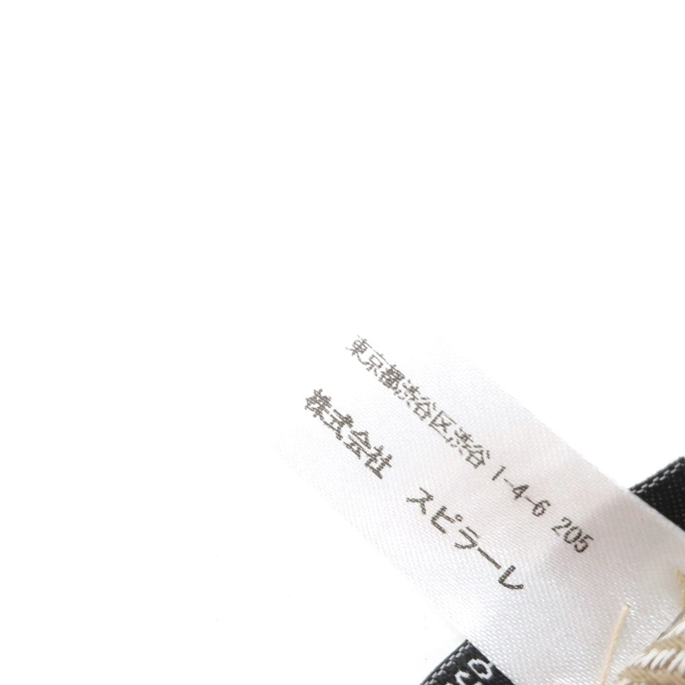 [Used] Mungai Herringbone Linen Pocket Square Beige x White [BEI] [S/S/A/W] [Condition Rank B] ​​[Men&