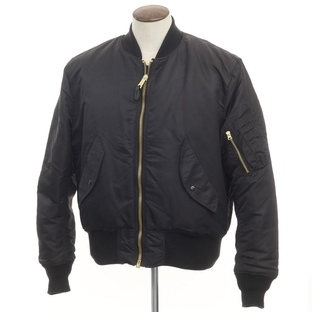 [Used] Valley Apparel Reversible MA-1 Flight Jacket Blouson Black x Orange [Size L] [BLK] [A/W] [Condition Rank B] ​​[Men&