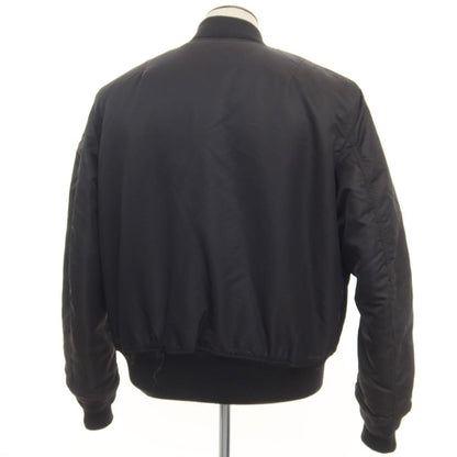 【中古】バレイアパレル VALLEY APPAREL リバーシブル MA-1 フライトジャケット ブルゾン ブラックxオレンジ【サイズL】【BLK】【A/W】【状態ランクB】【メンズ】【768878】