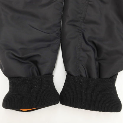 【中古】バレイアパレル VALLEY APPAREL リバーシブル MA-1 フライトジャケット ブルゾン ブラックxオレンジ【サイズL】【BLK】【A/W】【状態ランクB】【メンズ】【768878】