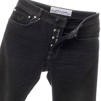 [Used] JACOB COHEN J688 Stretch Denim Pants Jeans Black [Size 30] [BLK] [S/S/A/W] [Condition Rank B] ​​[Men&