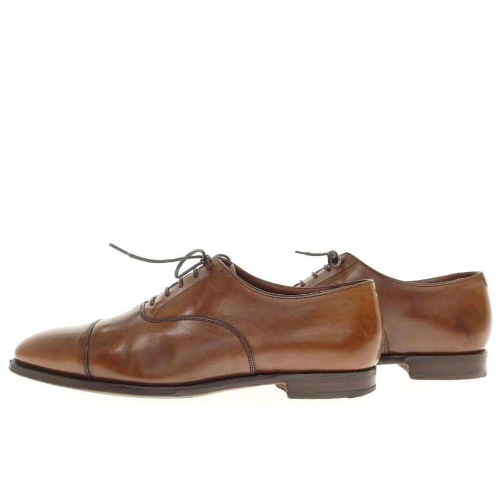 [Used] Crockett &amp;amp; Jones AUDLEY3 Hand Grade Straight Tip Dress Shoes Brown [Size 6 1/2E] [BRW] [S/S/A/W] [Condition Rank C] [Men&