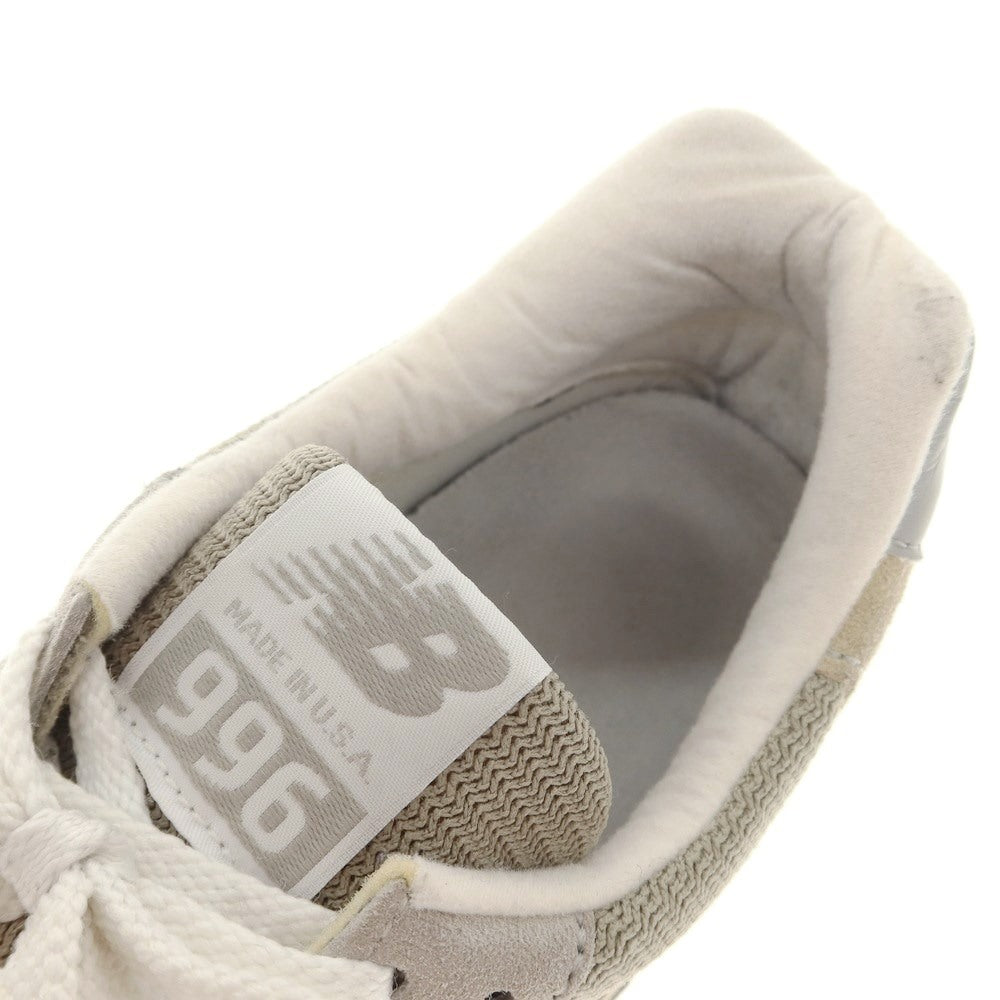[Used] New Balance M996 USA made sneakers, warm grey [Size 26cm] [GRY] [S/S/A/W] [Condition Rank B] ​​[Men&