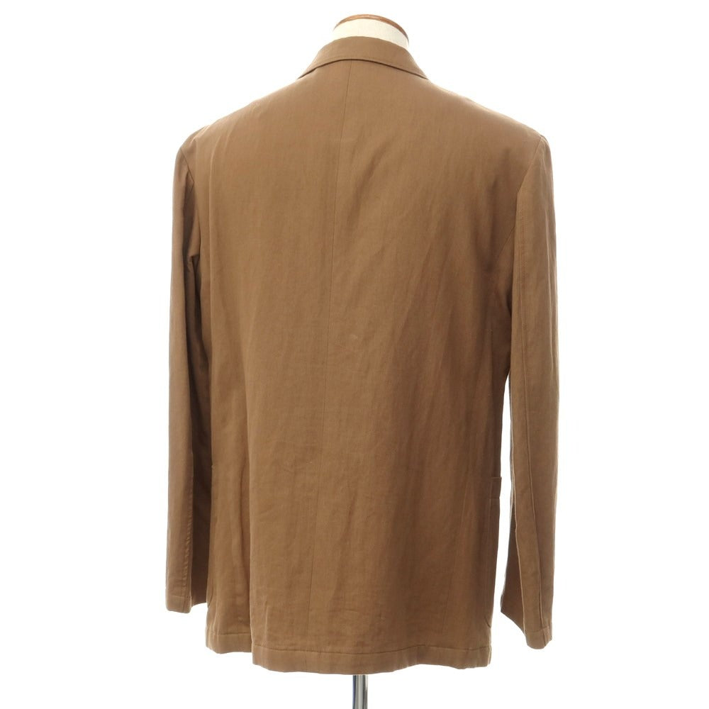 [Used] LEMAIRE Cotton Linen 3B Casual Jacket Brown [Size M] [BRW] [S/S] [Condition Rank C] [Men&