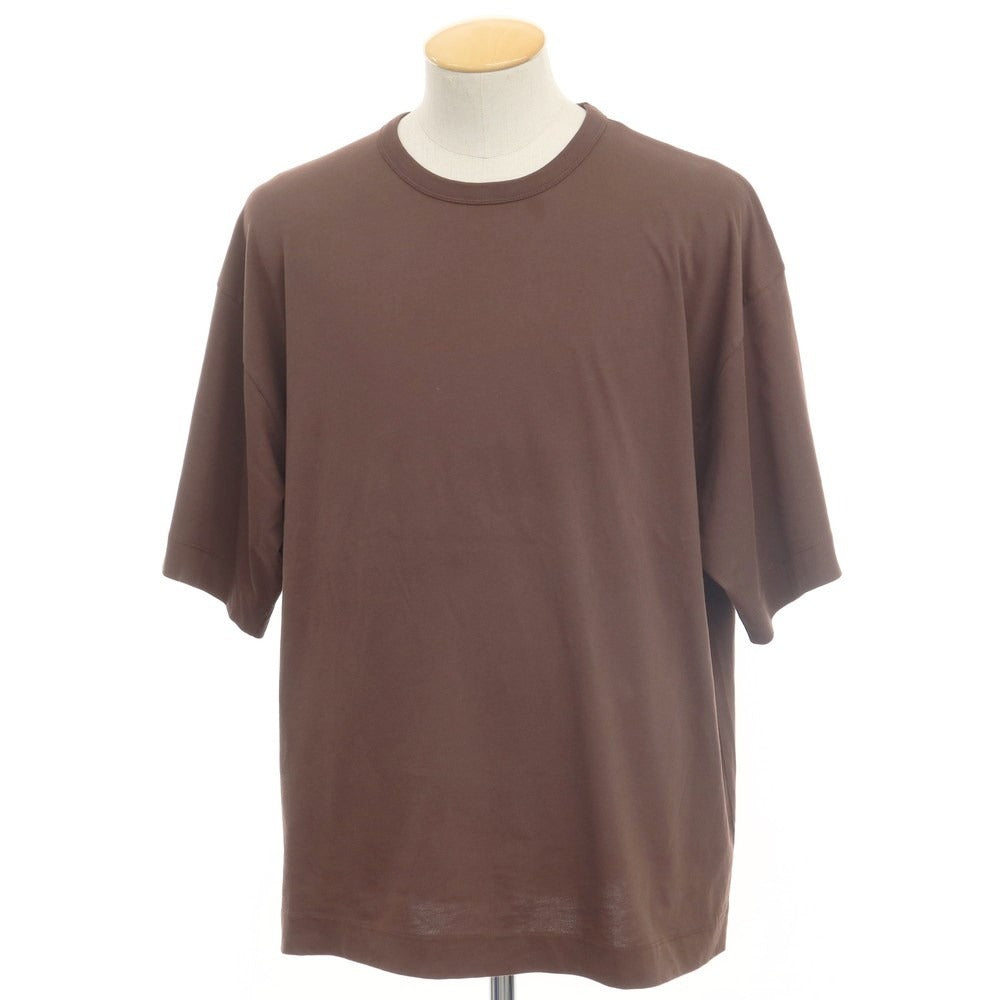 [Used] DRIES VAN NOTEN Cotton Short Sleeve Crew Neck T-Shirt Brown [Size S] [BRW] [S/S] [Condition Rank C] [Men&