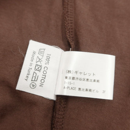 [Used] DRIES VAN NOTEN Cotton Short Sleeve Crew Neck T-Shirt Brown [Size S] [BRW] [S/S] [Condition Rank C] [Men&