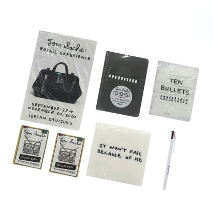 [Used] [Unused] Tom Sachs Goods Set: Playing Cards, Ballpoint Pen, Notebook, White x Gray [WHT] [S/S/A/W] [Condition Rank S] [Men&