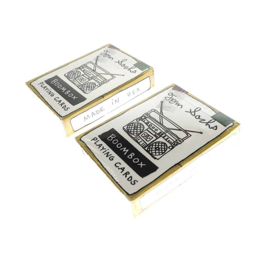 [Used] [Unused] Tom Sachs Goods Set: Playing Cards, Ballpoint Pen, Notebook, White x Gray [WHT] [S/S/A/W] [Condition Rank S] [Men&