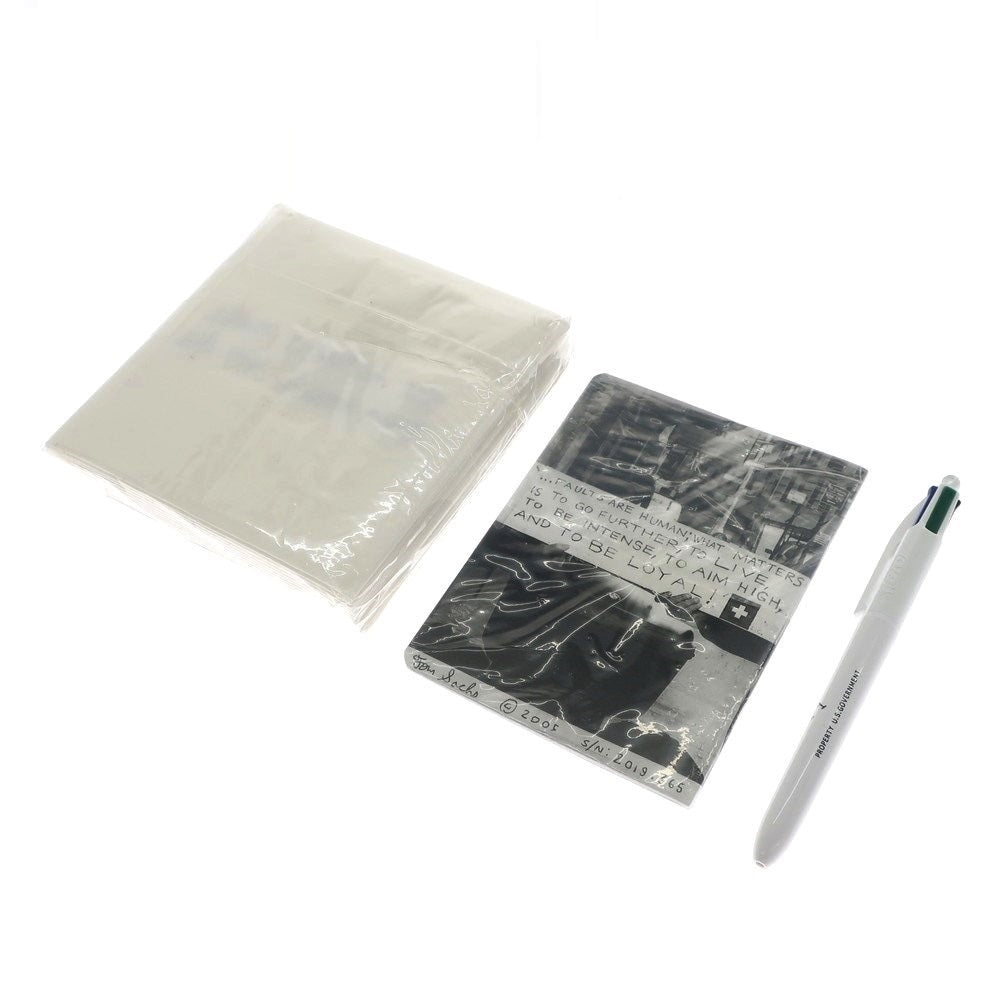 [Used] [Unused] Tom Sachs Goods Set: Playing Cards, Ballpoint Pen, Notebook, White x Gray [WHT] [S/S/A/W] [Condition Rank S] [Men&