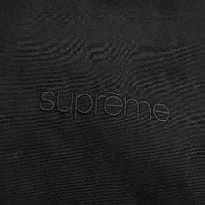 [Used] Supreme 2023 Autumn/Winter Leather Collar Utility Jacket Cotton Padded Utility Jacket Blouson Black [Size L] [BLK] [A/W] [Condition Rank C] [Men&