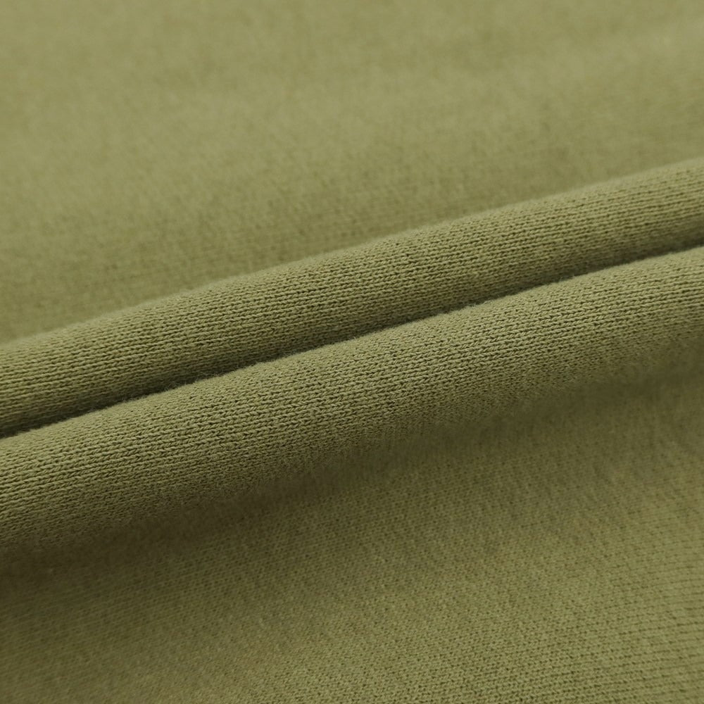 [Used] Supreme 2023 Fall/Winter Embroidered Logo Fleece-Lined Sweatshirt Hoodie Olive Green [Size M] [GRN] [A/W] [Condition Rank B] ​​[Men&