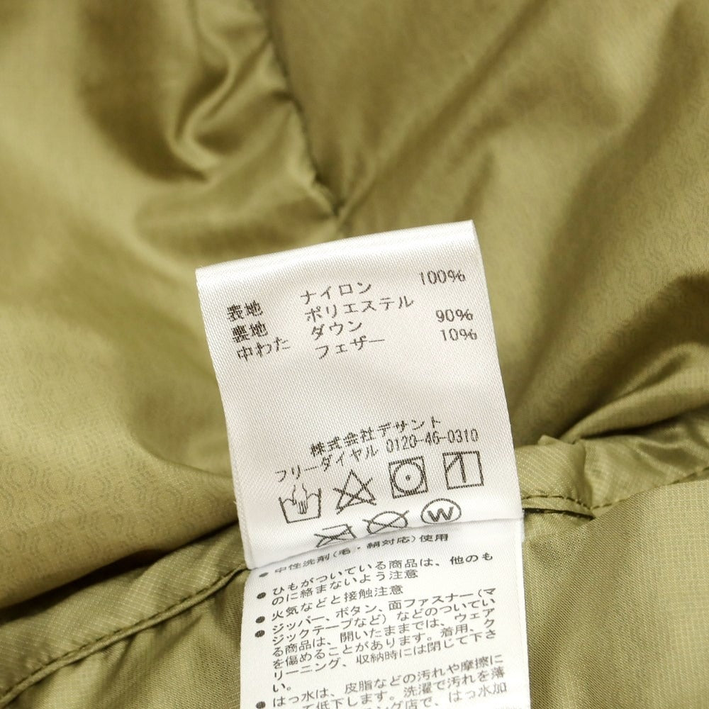 [Used] Nexus Seven NEXUSVII × DESCENTE ALLTERRAIN. URBAN RESEARCH collaboration down jacket olive green [size M] [GRN] [A/W] [condition rank B] ​​[men&