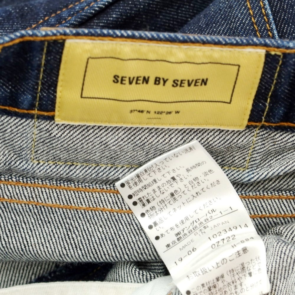 [Used] SEVEN BY SEVEN Denim pants, jeans, navy [Size M] [NVY] [S/S/A/W] [Condition rank B] ​​[Men&