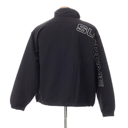 [Used] [Unused] Supreme 2023 Fall/Winter Spellout Embroidered Track Jacket Nylon Track Jacket Blouson Black [Size M] [BLK] [S/S] [Condition Rank S] [Men&