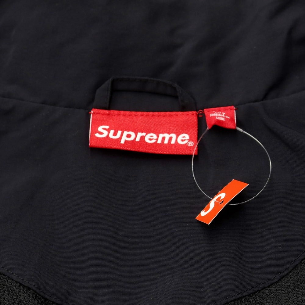 [Used] [Unused] Supreme 2023 Fall/Winter Spellout Embroidered Track Jacket Nylon Track Jacket Blouson Black [Size M] [BLK] [S/S] [Condition Rank S] [Men&