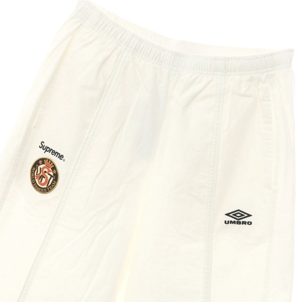 [Used] [Unused] Supreme 2023 Fall/Winter Umbro Cotton Ripstop Track Pant Cotton Track Pants White [Size L] [WHT] [S/S] [Condition Rank S] [Men&
