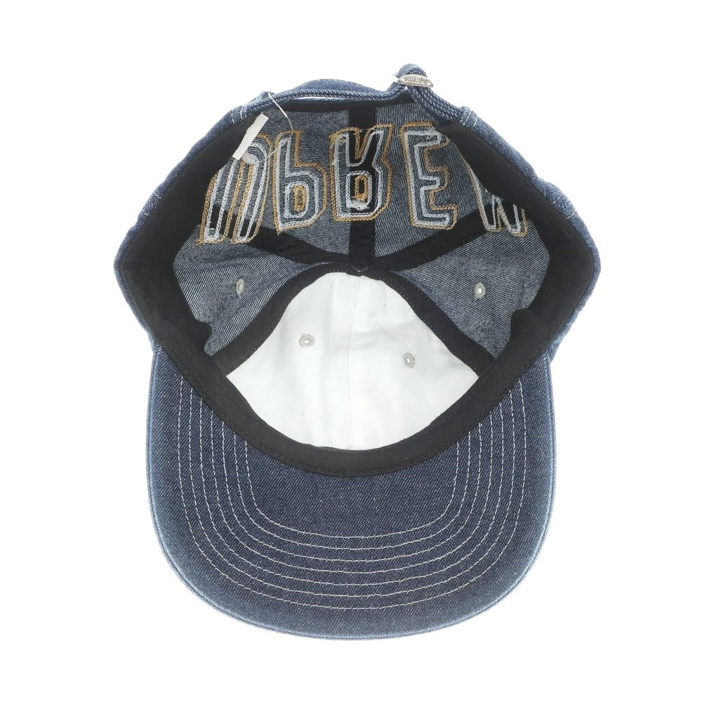 [Used] [Unused] Supreme 2023 Fall/Winter Back Arc 6-Panel Denim Baseball Cap Navy [NVY] [S/S/A/W] [Condition Rank S] [Men&