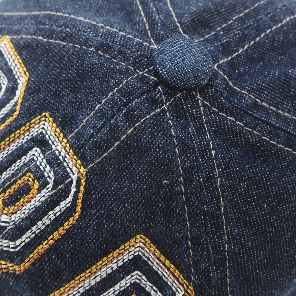 [Used] [Unused] Supreme 2023 Fall/Winter Back Arc 6-Panel Denim Baseball Cap Navy [NVY] [S/S/A/W] [Condition Rank S] [Men&