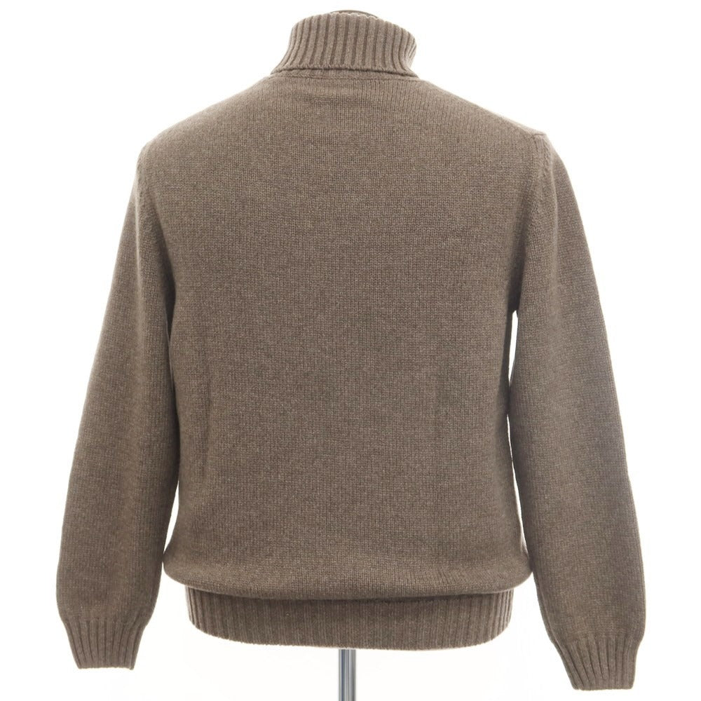 【中古】リングヂャケット リングジャケット RING JACKET カシミヤ タートルネック プルオーバーニット アッシュブラウン【サイズ52/L】【BRW】【A/W】【状態ランクA】【メンズ】【768894】